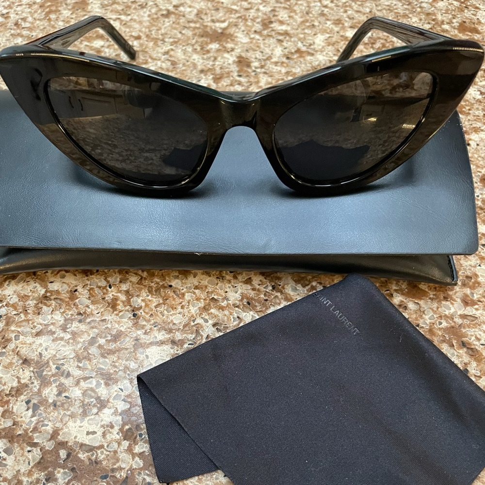 Saint Laurent Lily Cat Eye Sunglasses